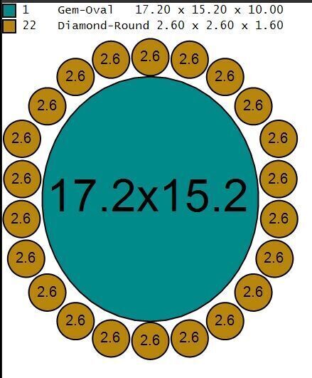 Top Diamond Men Ring STL 3DM 2MR032 3D model_3