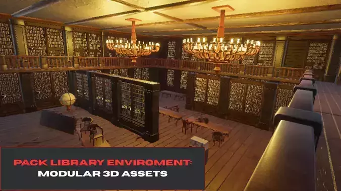 Classic Library Assets Pack