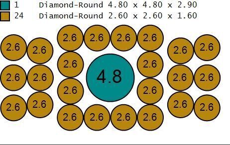 Top Diamond Men Ring STL 3DM 2MR029 3D model_3