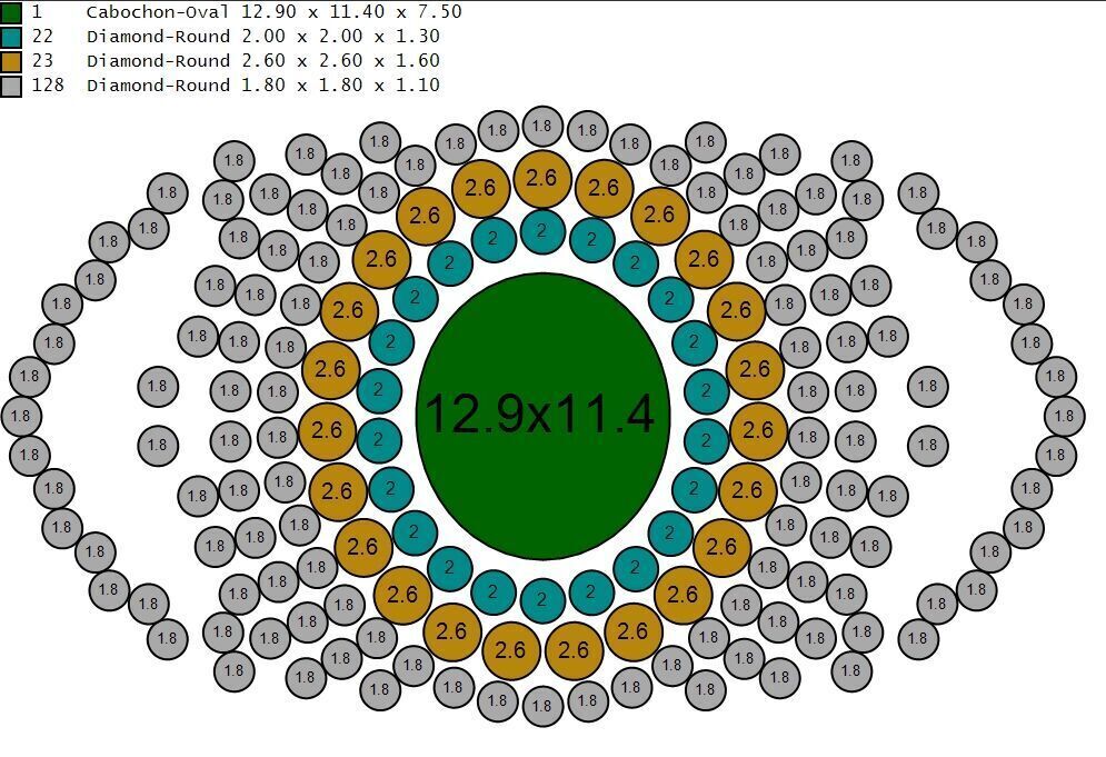 Top Diamond Men Ring STL 3DM 2MR028 3D model_3