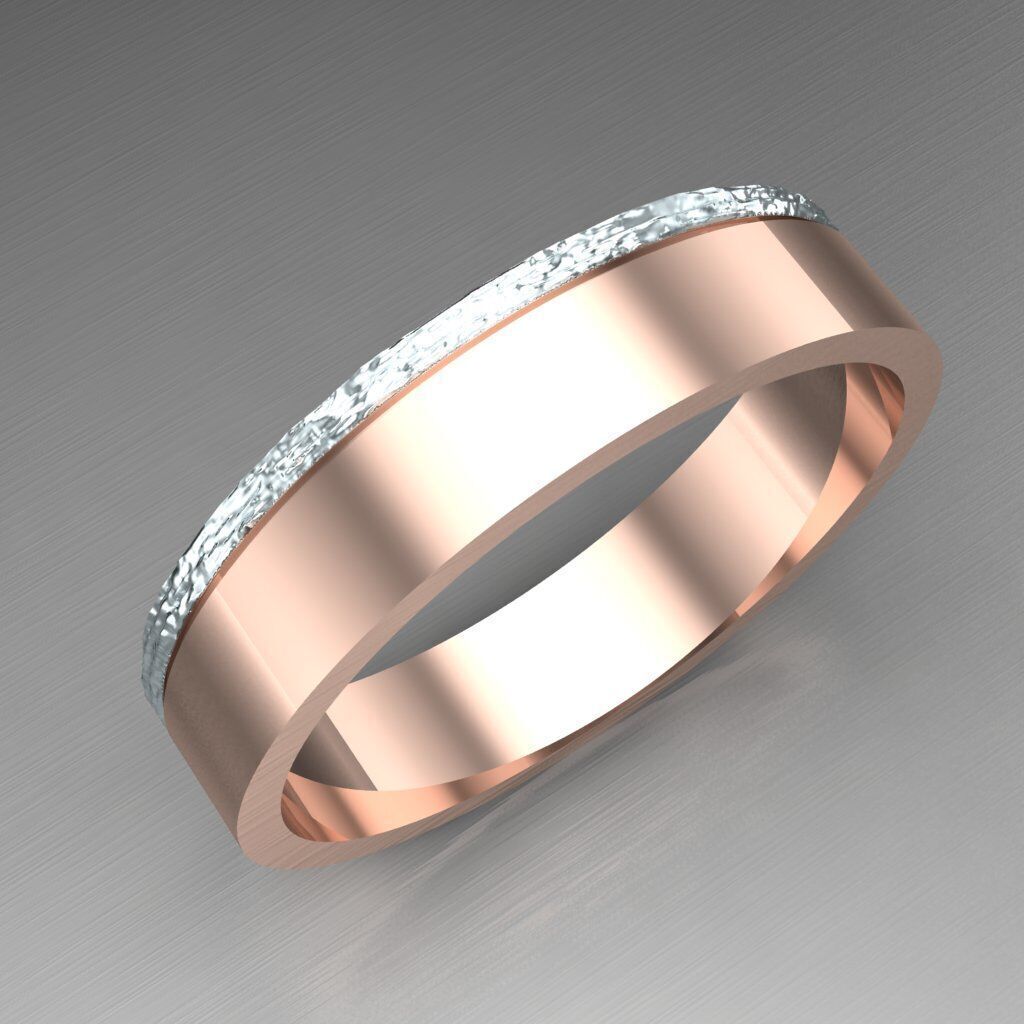 Top Diamond Men Ring STL 3DM 2MR025 3D model_10