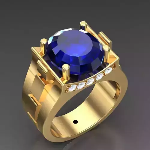 Man Ring New Design 3MR099 3D print model