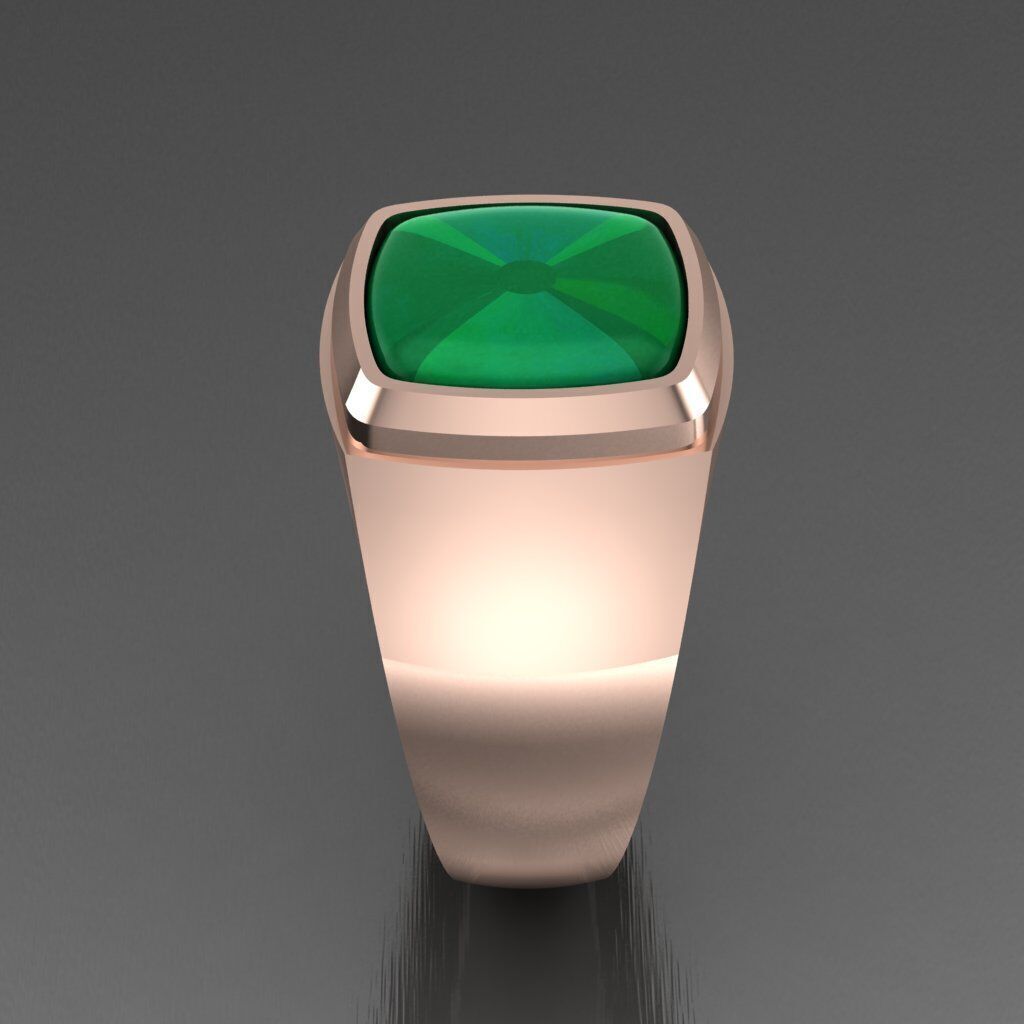 Man Ring New Design 3MR095 3D print model_10