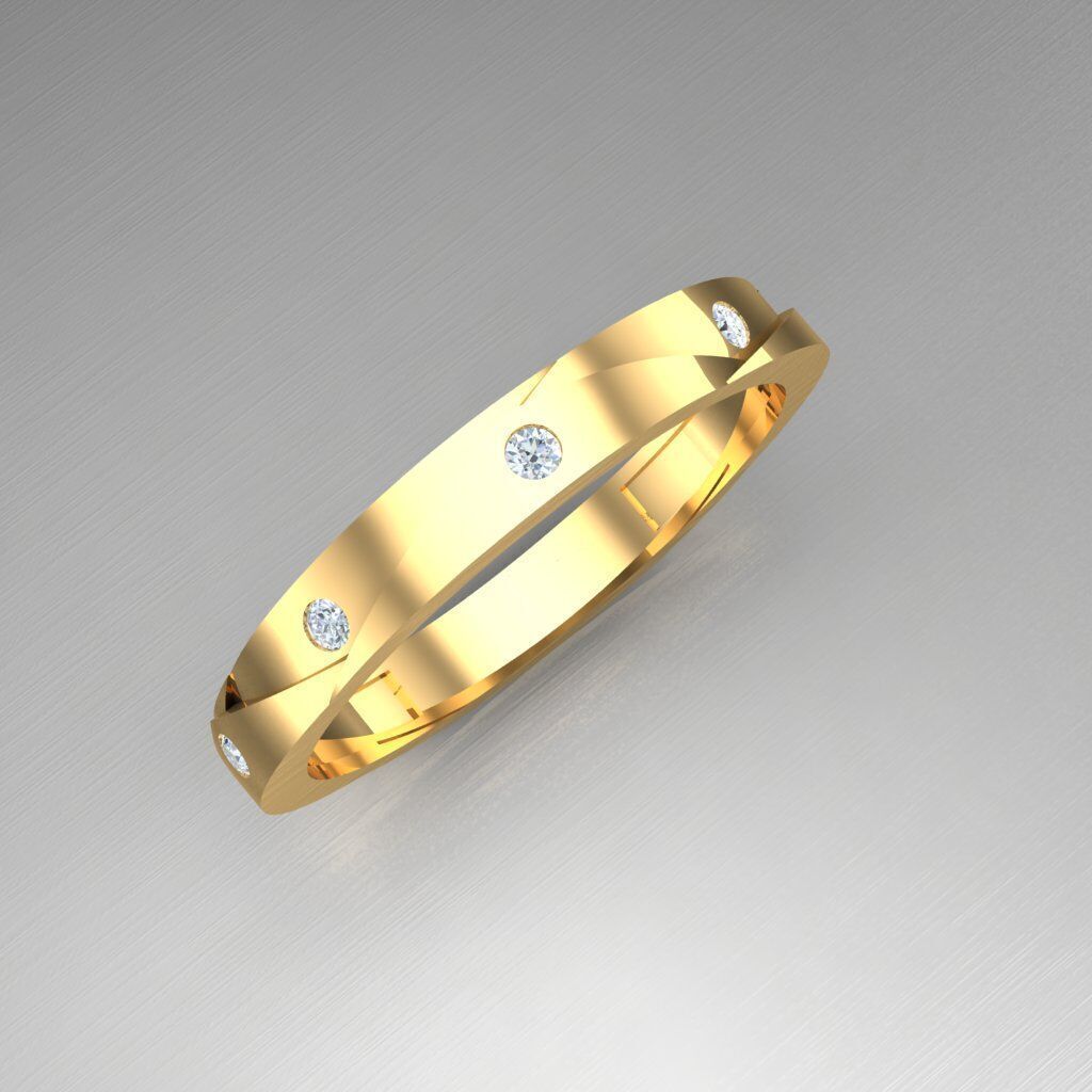Man Ring New Design 3MR091 3D model_9
