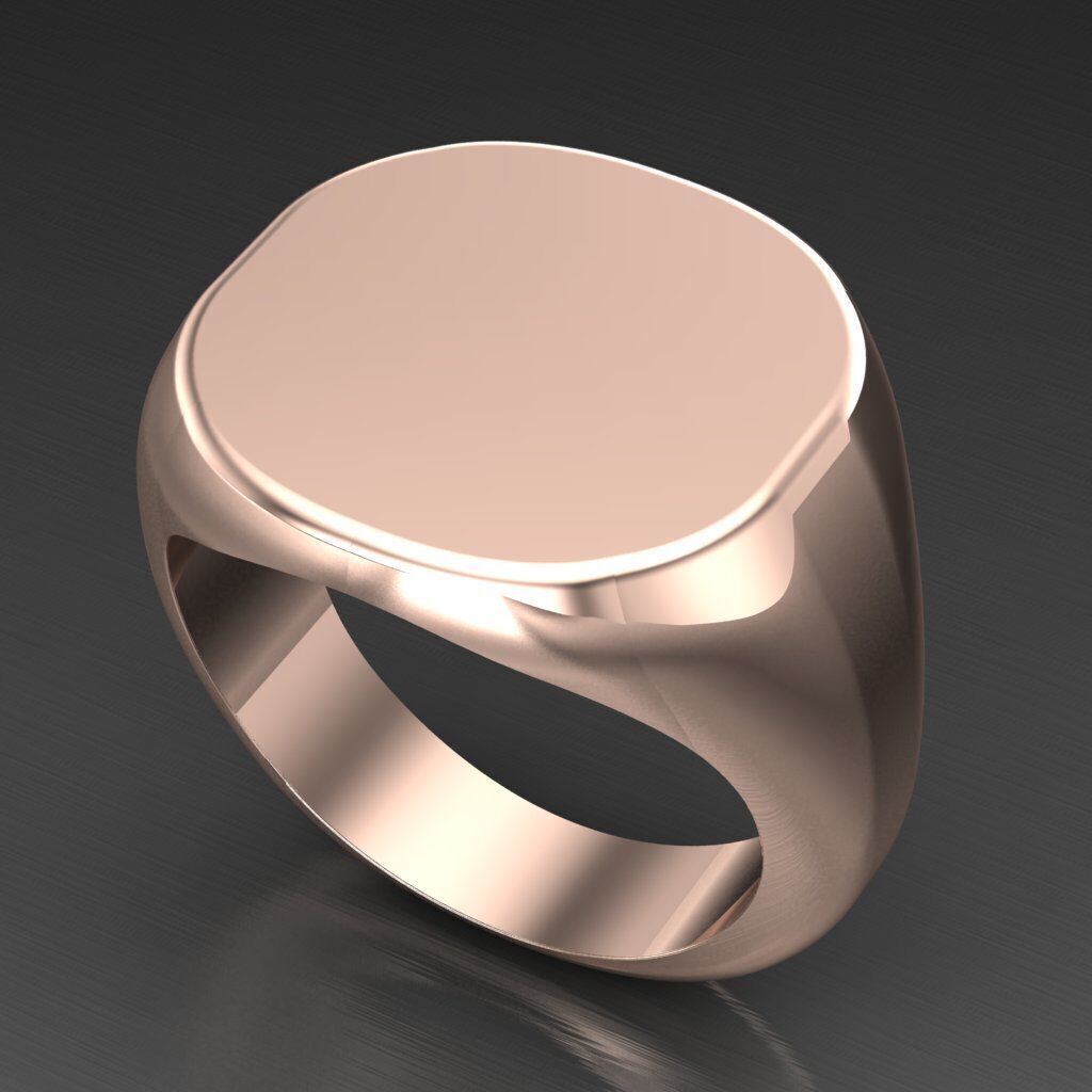 Man Ring New Design 3MR088 3D print model_4