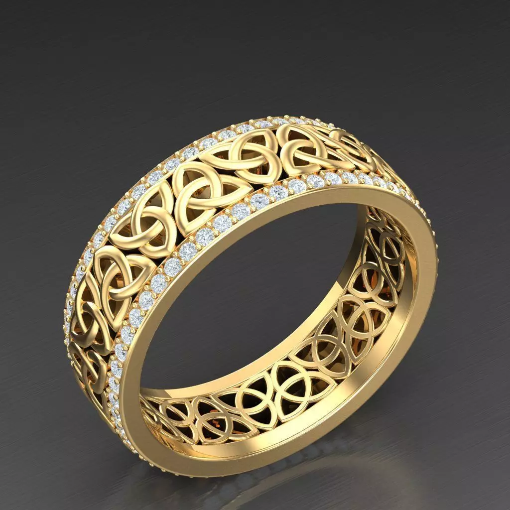 Man Ring New Design 3MR086 3D print model