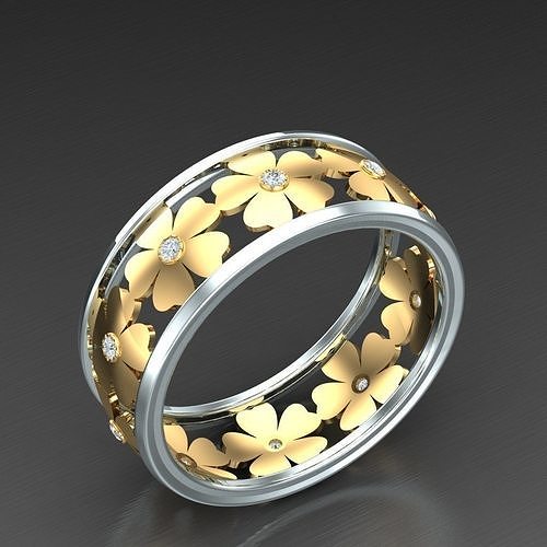 Man Ring New Design 3MR082 3D print model