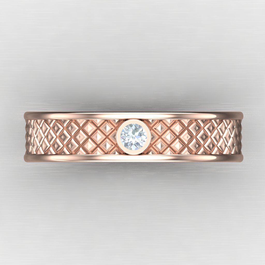 Man Ring New Design 3MR069 3D model_6