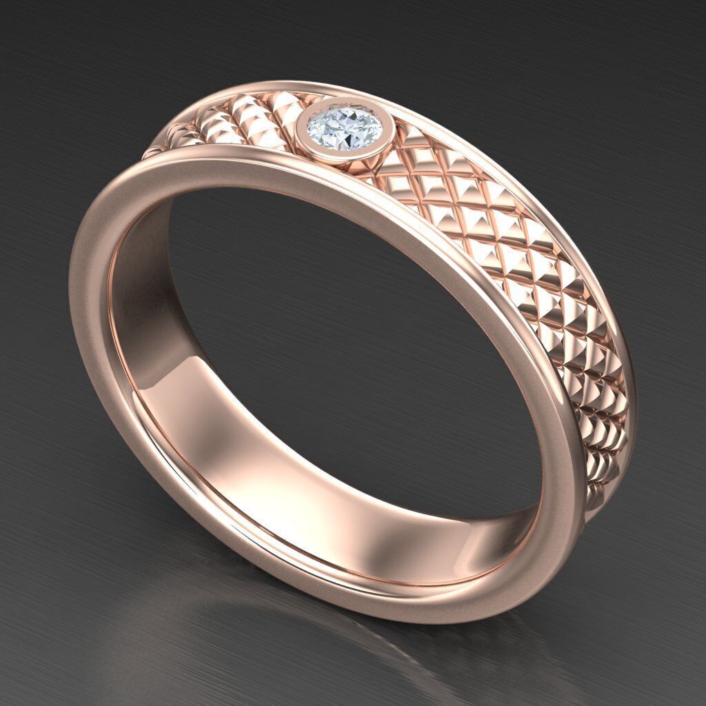 Man Ring New Design 3MR069 3D model_4