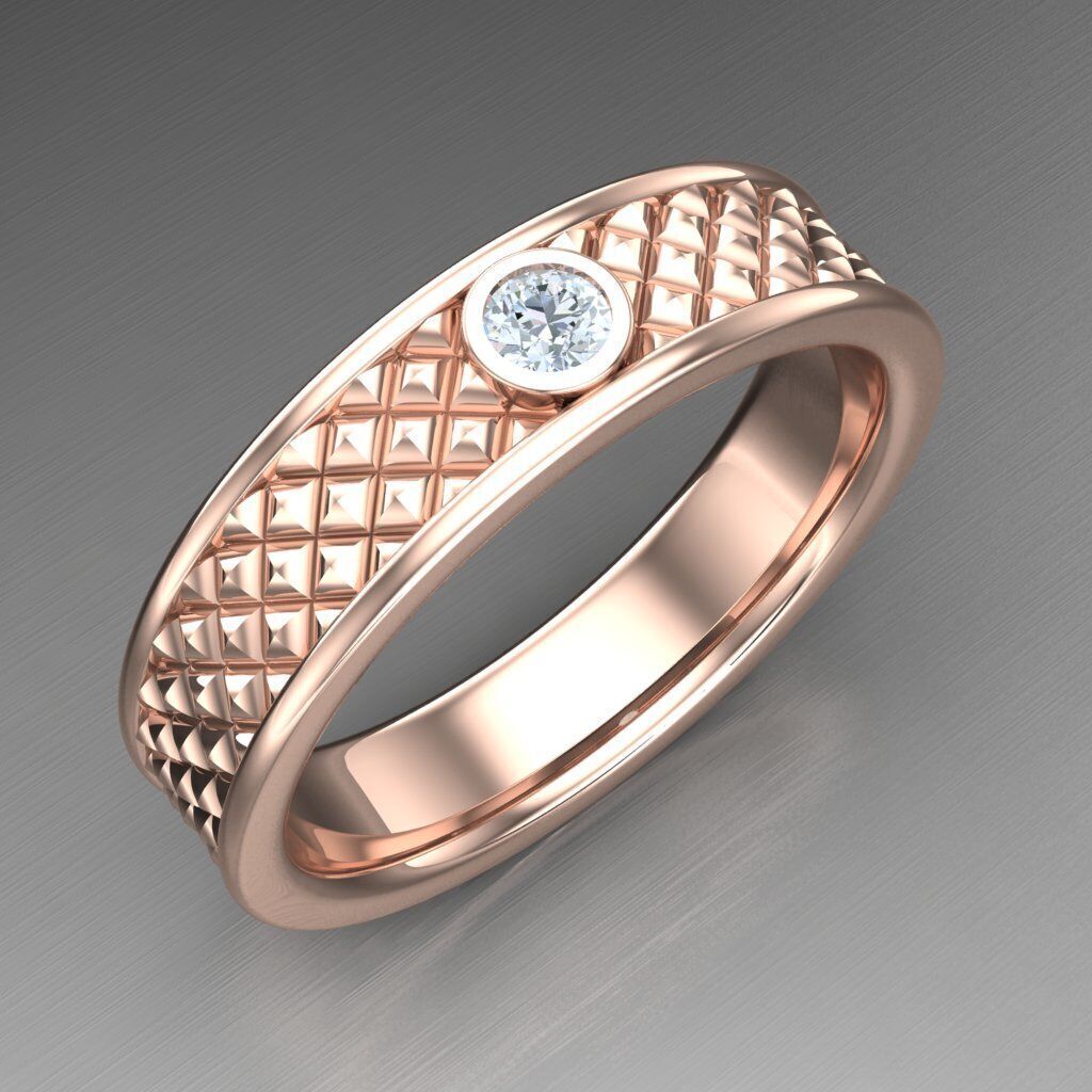 Man Ring New Design 3MR069 3D model_8