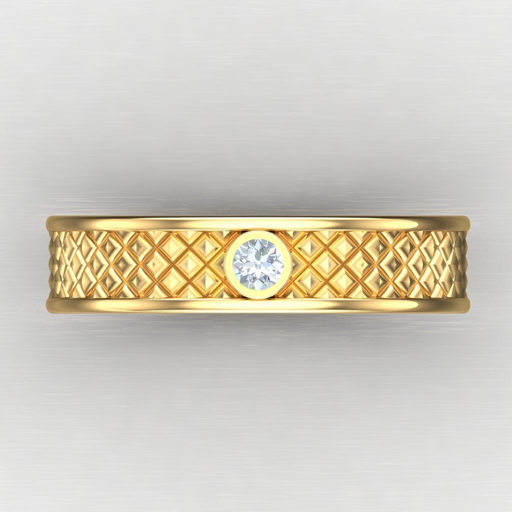 Man Ring New Design 3MR069 3D model_7