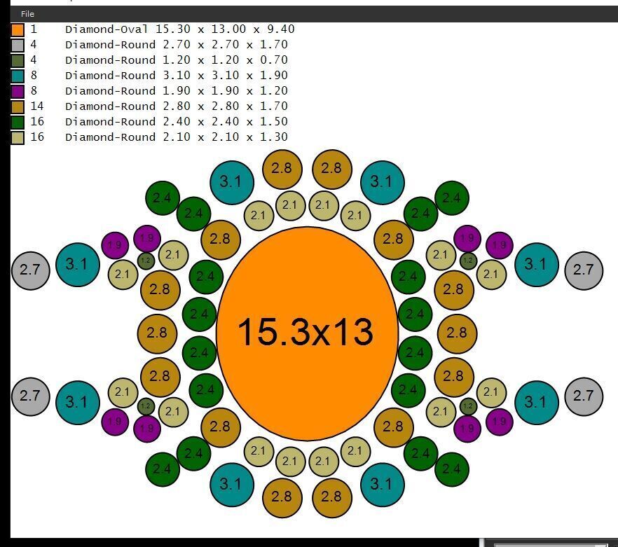 Man Ring New Design 3MR068 3D model_13
