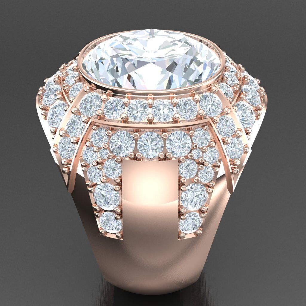 Man Ring New Design 3MR068 3D model_10