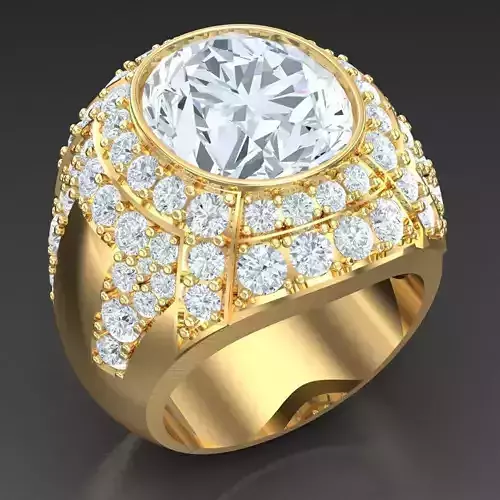 Man Ring New Design 3MR068 3D model