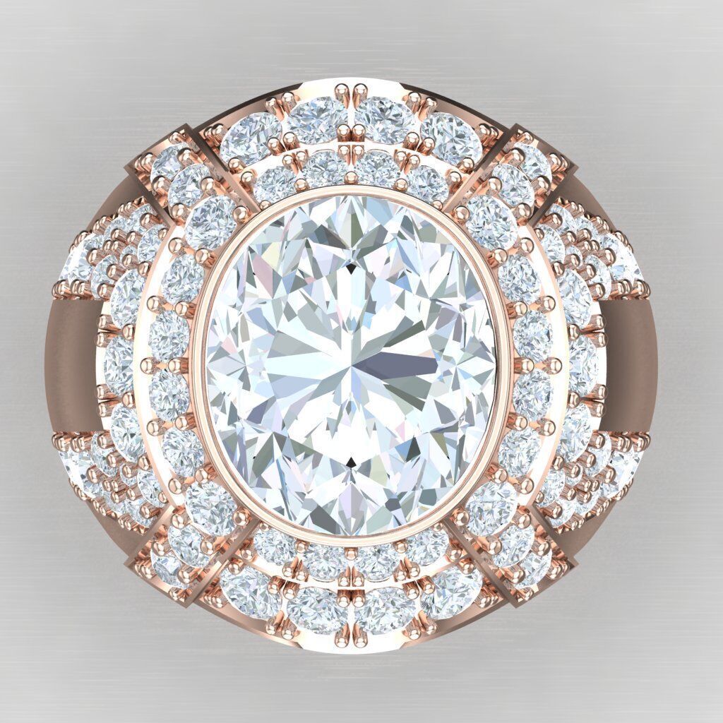 Man Ring New Design 3MR068 3D model_6