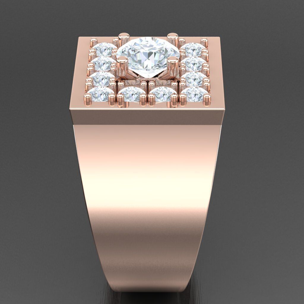 Man Ring New Design 3MR067 3D model_10