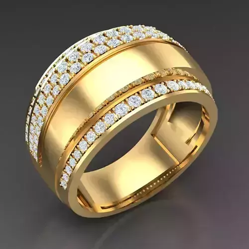 Man Ring New Design 3MR066 3D print model