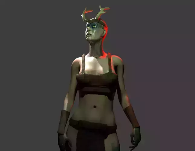 Celtic Warrior Woman