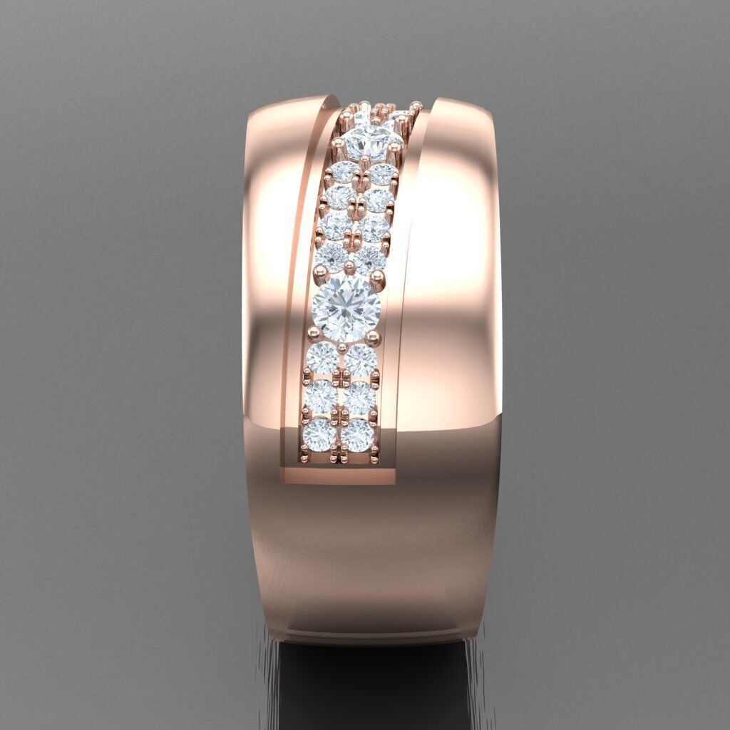 Man Ring New Design 3MR063 3D print model_10