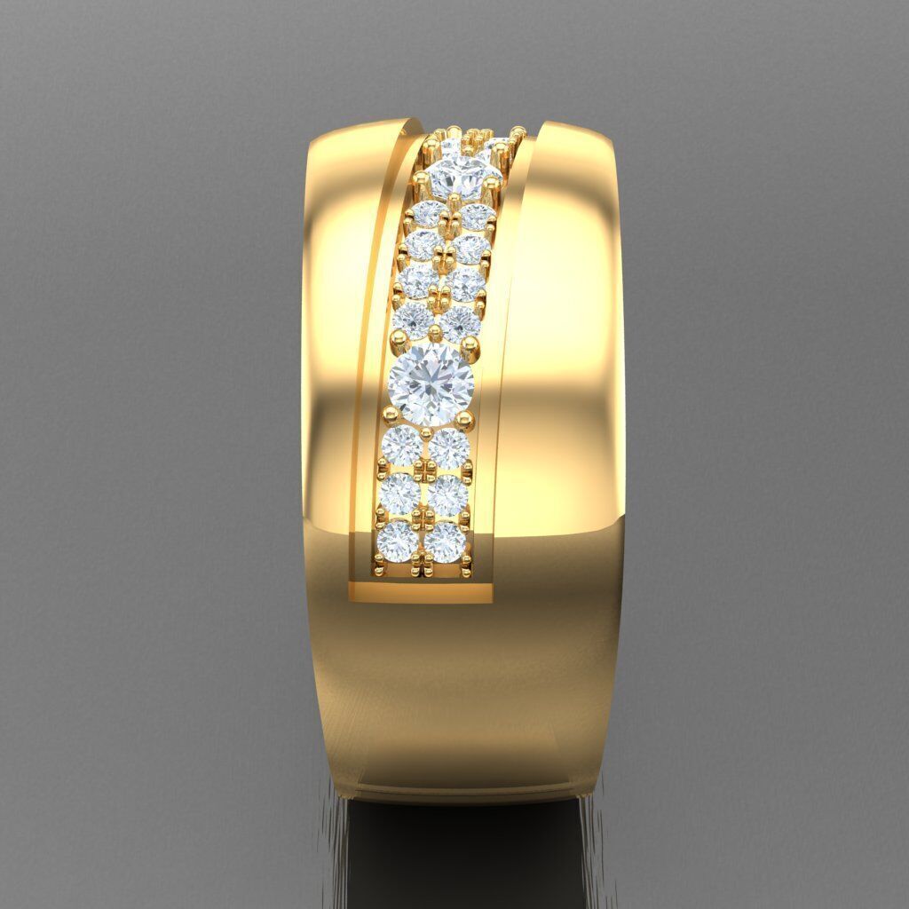 Man Ring New Design 3MR063 3D print model_11