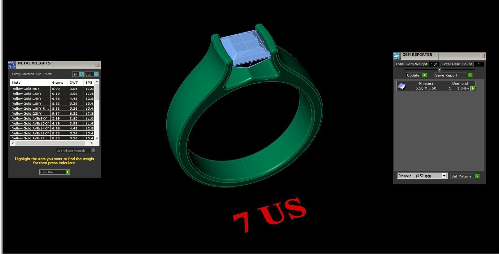 Man Ring New Design 3MR062 3D model_12