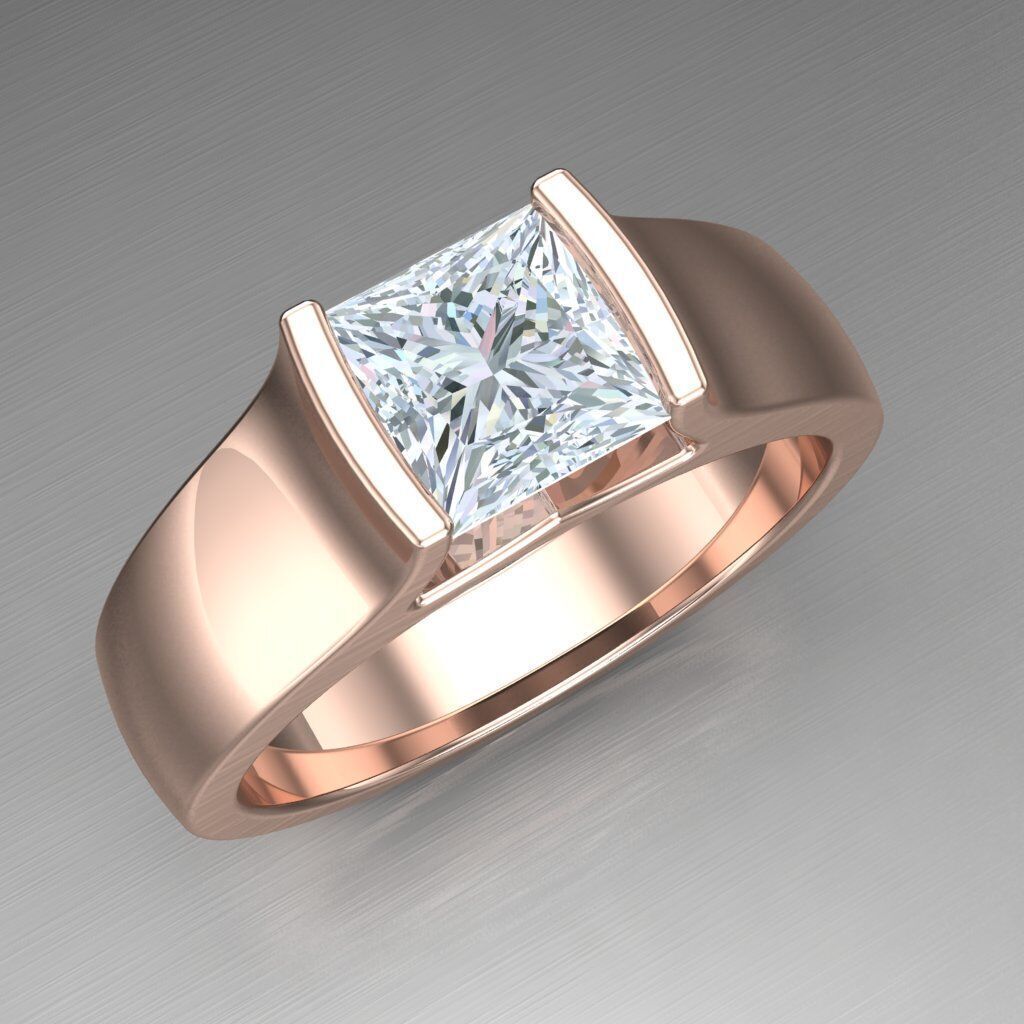 Man Ring New Design 3MR062 3D model_8
