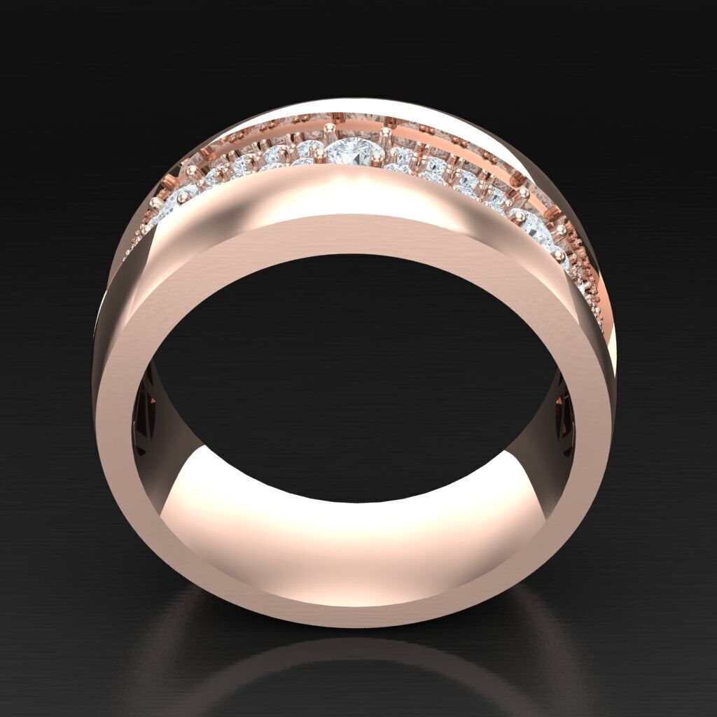 Man Ring New Design 3MR061 3D model_2