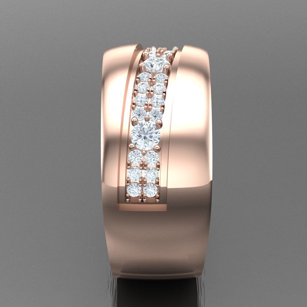 Man Ring New Design 3MR061 3D model_10