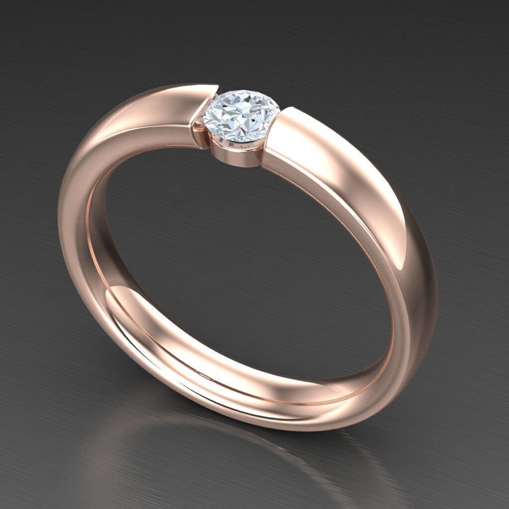 Man Ring New Design 3MR059 3D print model_4
