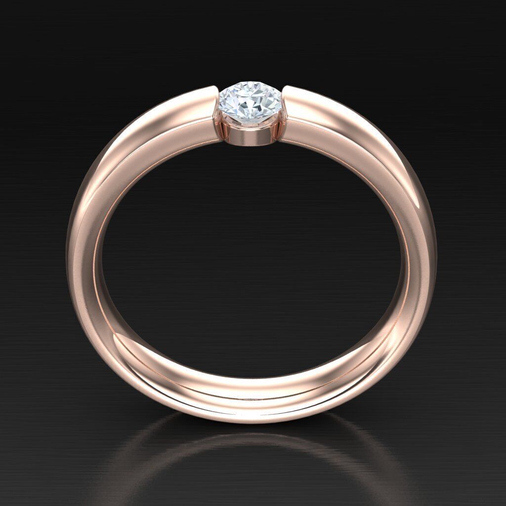 Man Ring New Design 3MR059 3D print model_2