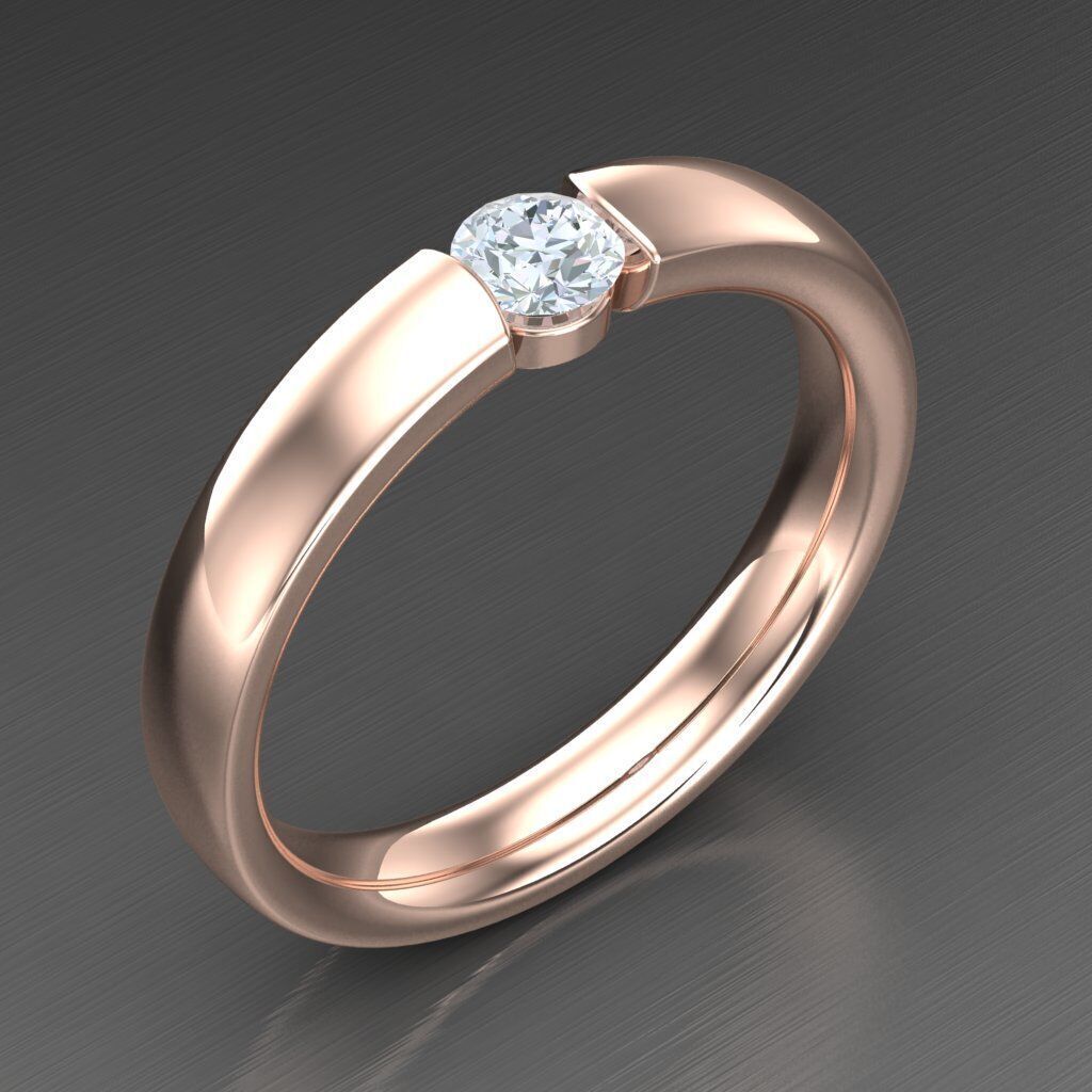Man Ring New Design 3MR059 3D print model_1