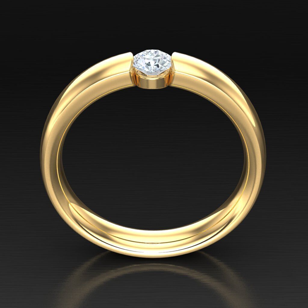 Man Ring New Design 3MR059 3D print model_3