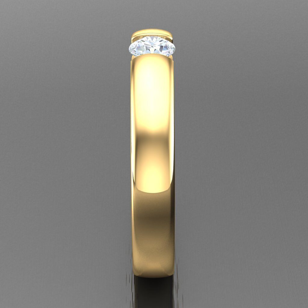 Man Ring New Design 3MR059 3D print model_11