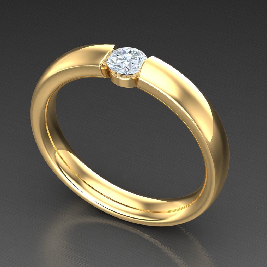Man Ring New Design 3MR059 3D print model_5