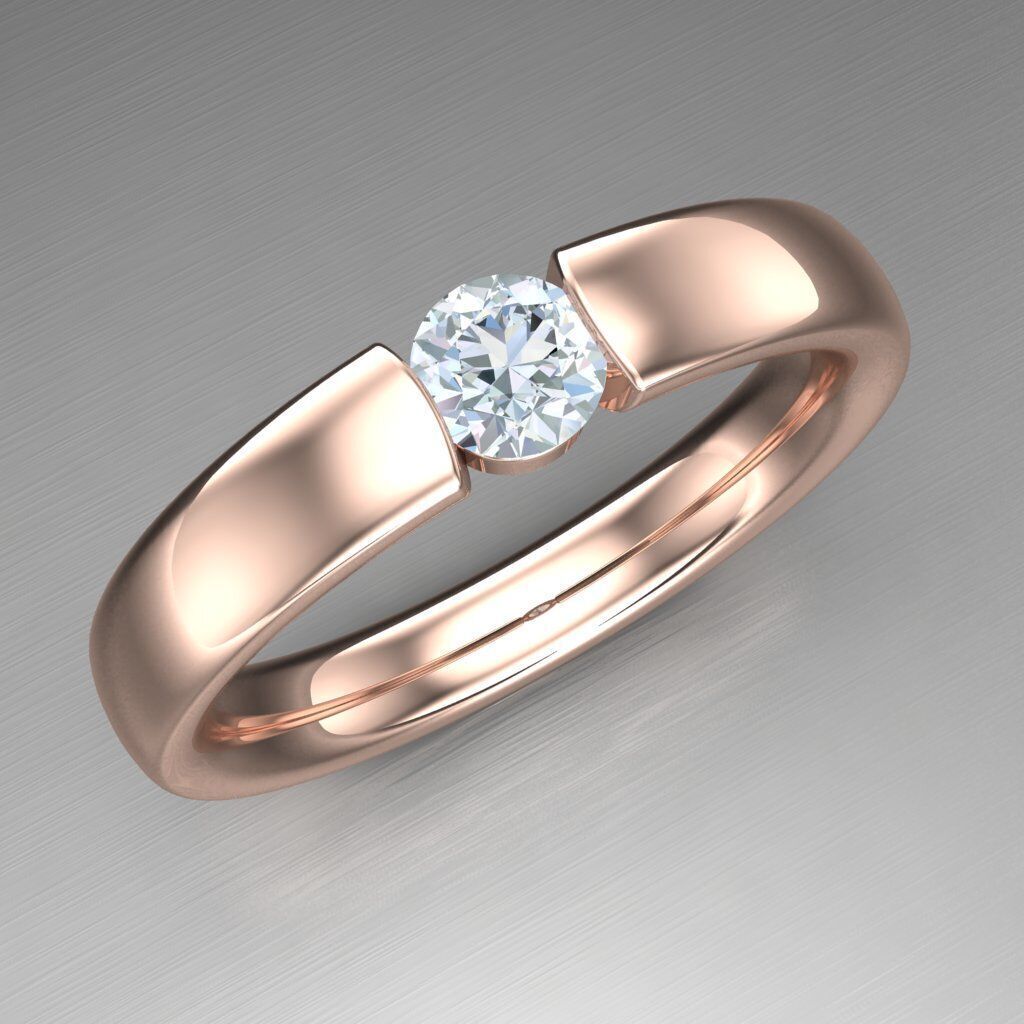 Man Ring New Design 3MR059 3D print model_8