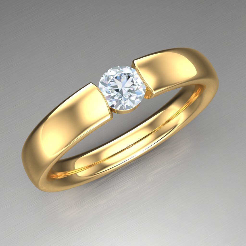 Man Ring New Design 3MR059 3D print model_9