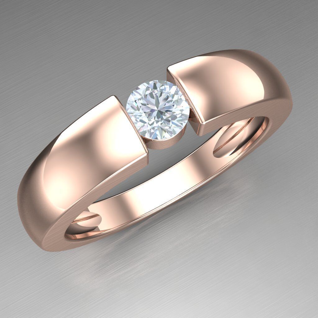 Man Ring New Design 3MR058 3D print model_8