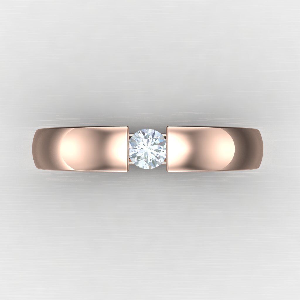 Man Ring New Design 3MR058 3D print model_6