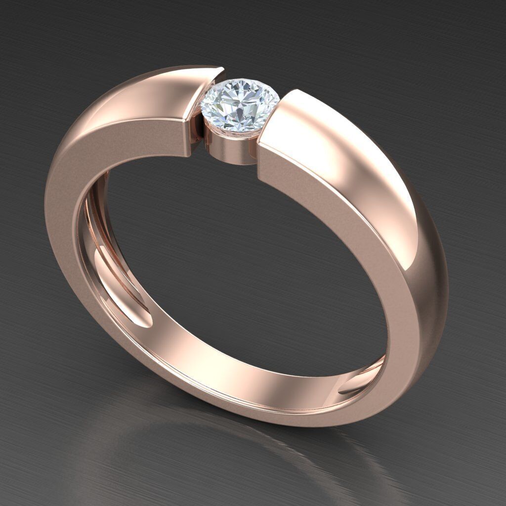 Man Ring New Design 3MR058 3D print model_4