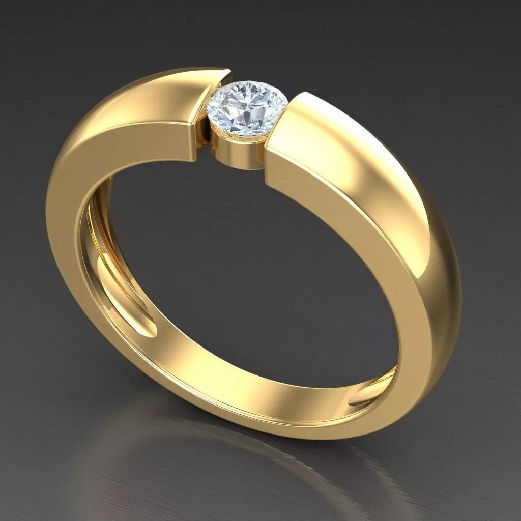 Man Ring New Design 3MR058 3D print model_0