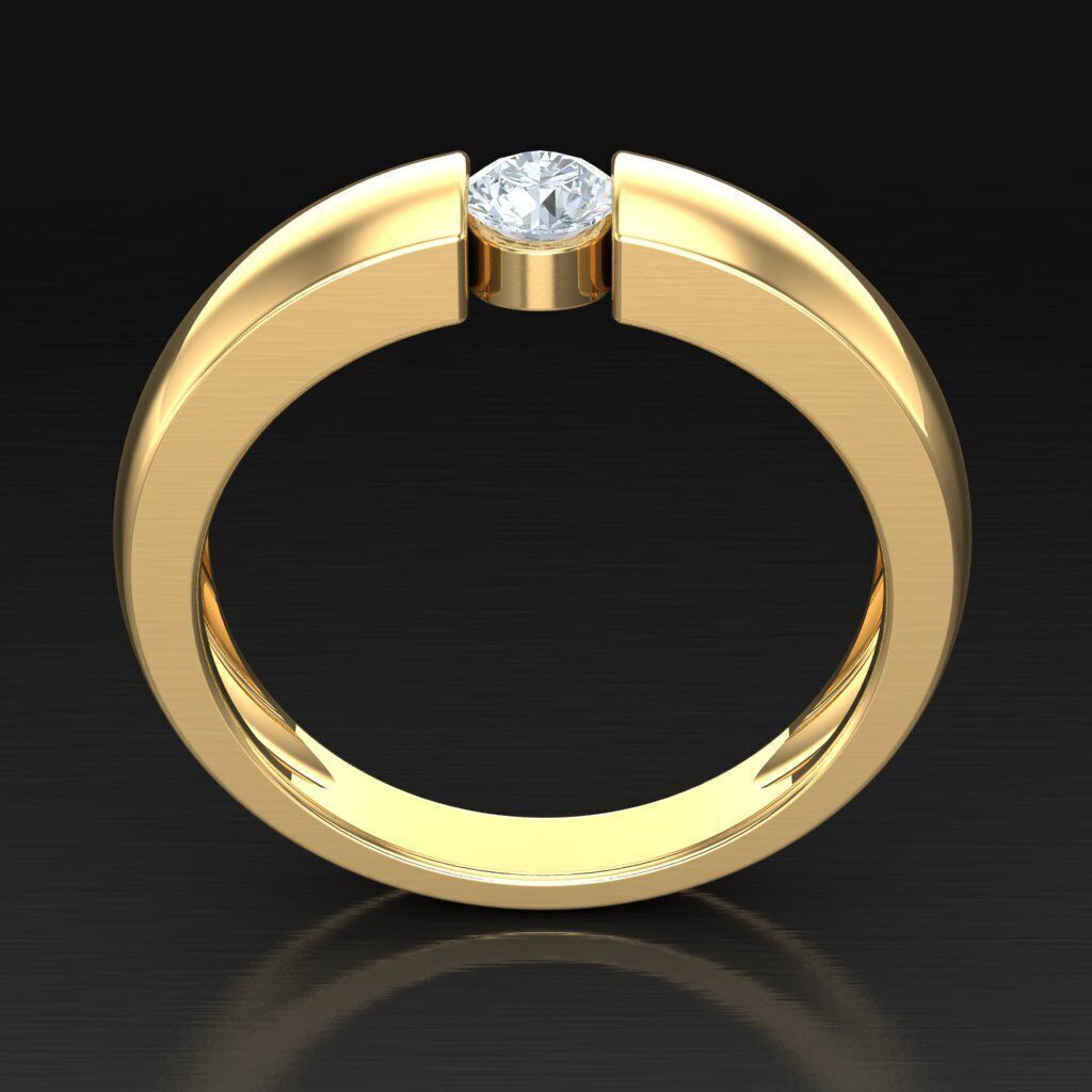 Man Ring New Design 3MR058 3D print model_3