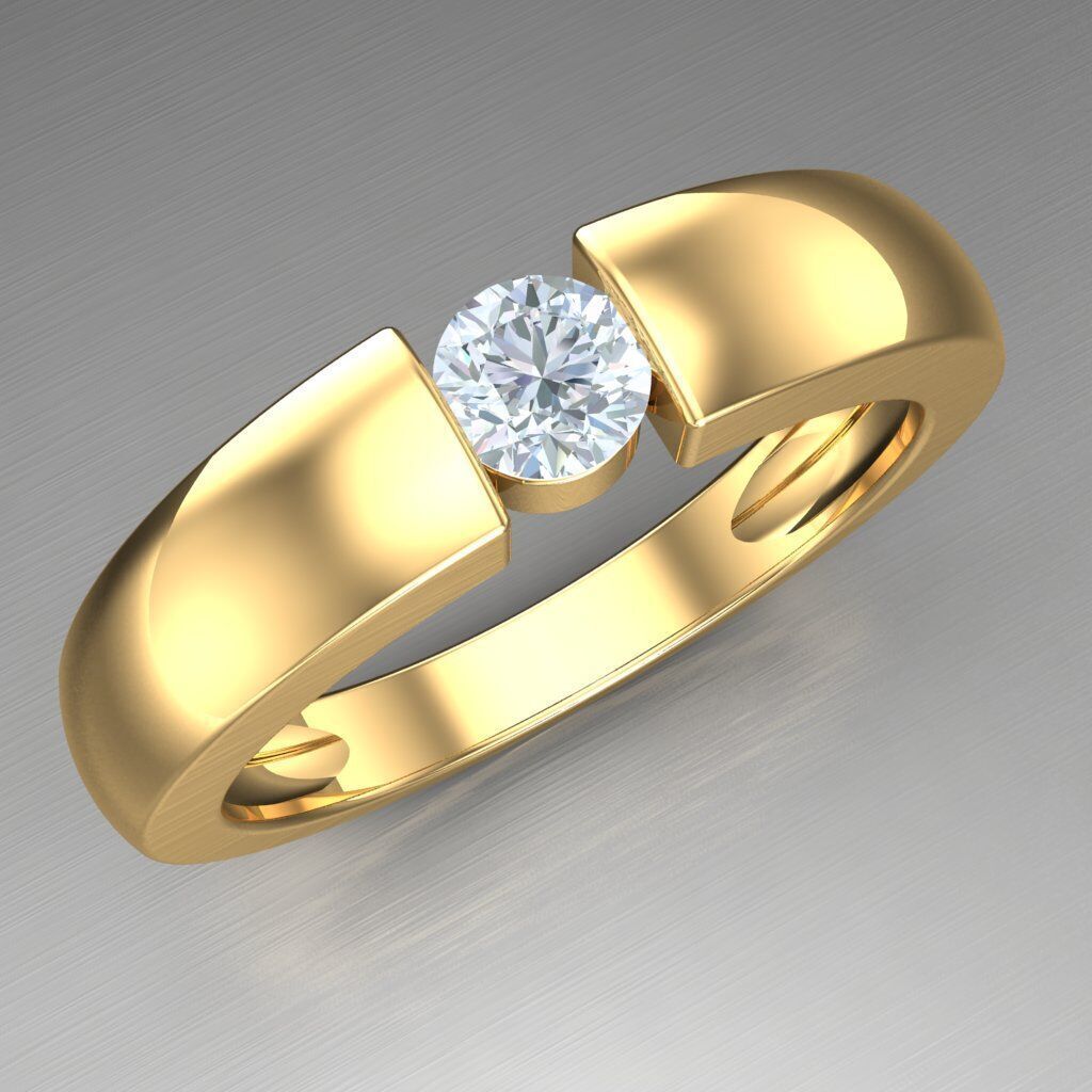 Man Ring New Design 3MR058 3D print model_9