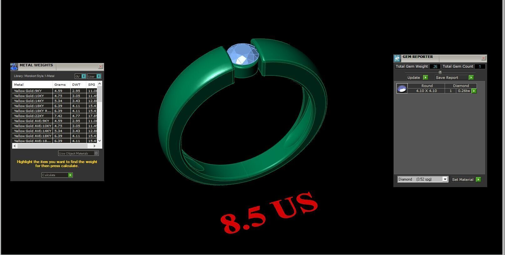 Man Ring New Design 3MR058 3D print model_12