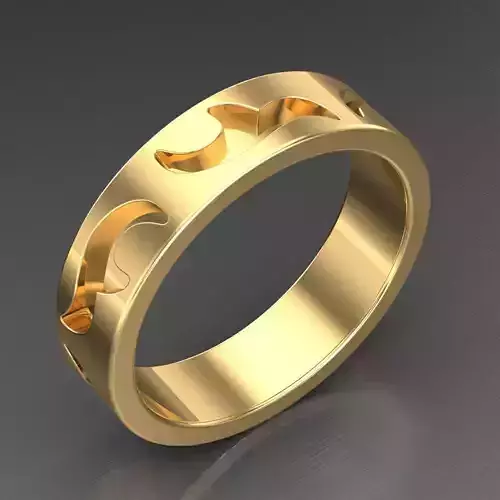 Man Ring New Design 3MR057 3D print model