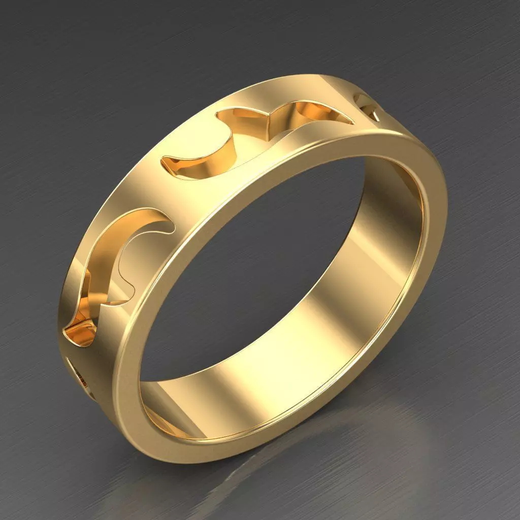 Man Ring New Design 3MR057 3D print model