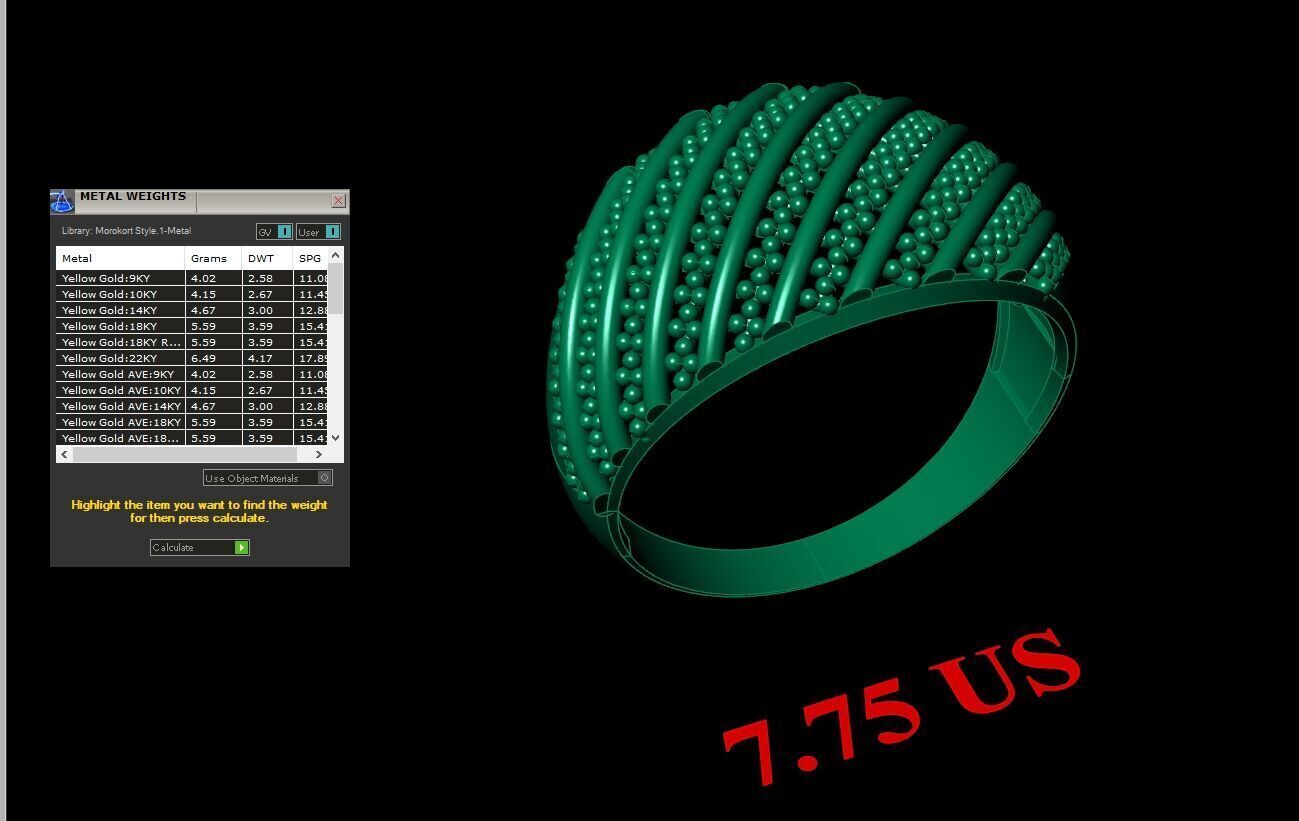 Man Ring New Design 3MR056 3D print model_12