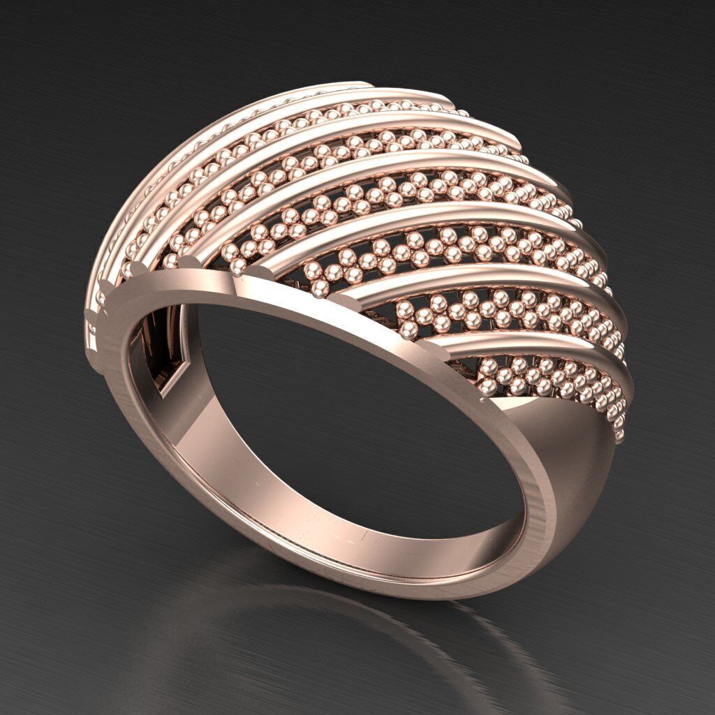 Man Ring New Design 3MR056 3D print model_4