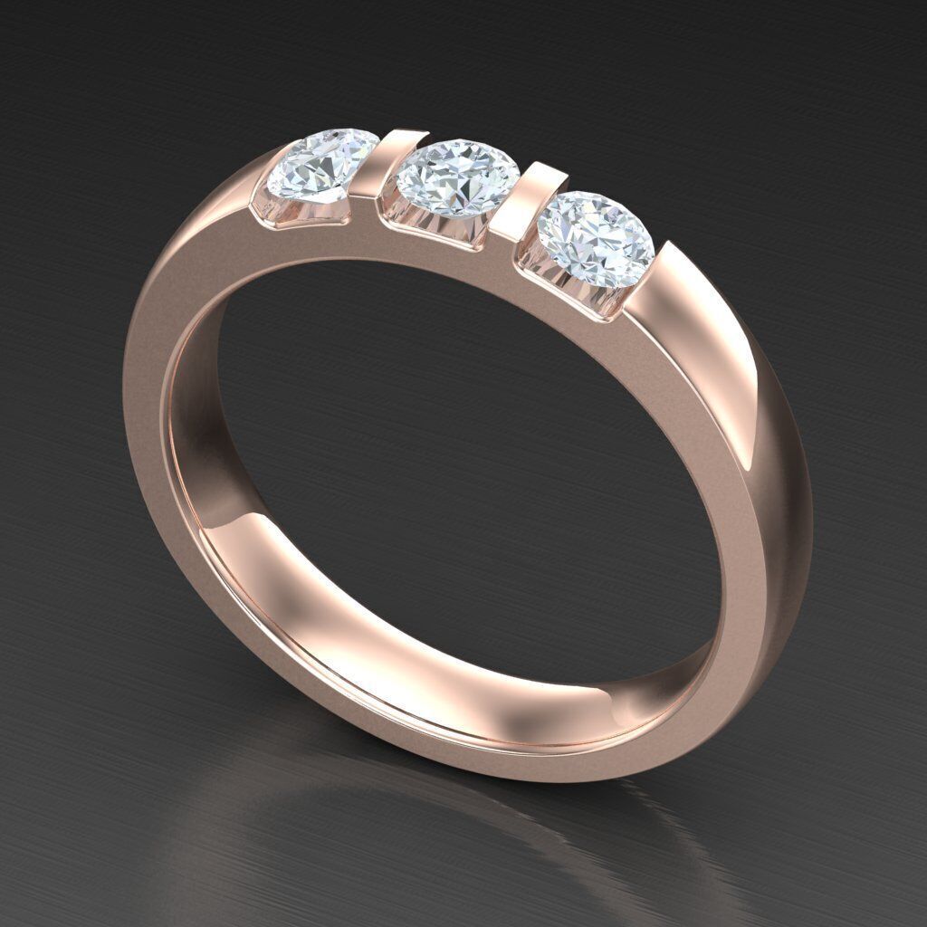 Man Ring New Design 3MR055 3D print model_4