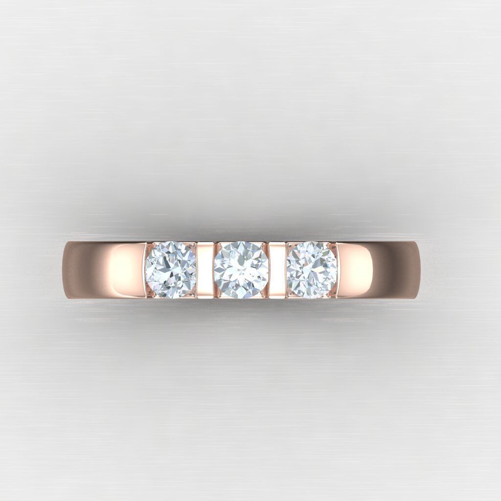 Man Ring New Design 3MR055 3D print model_6