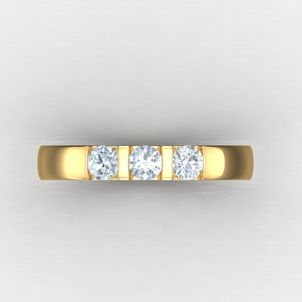 Man Ring New Design 3MR055 3D print model_7